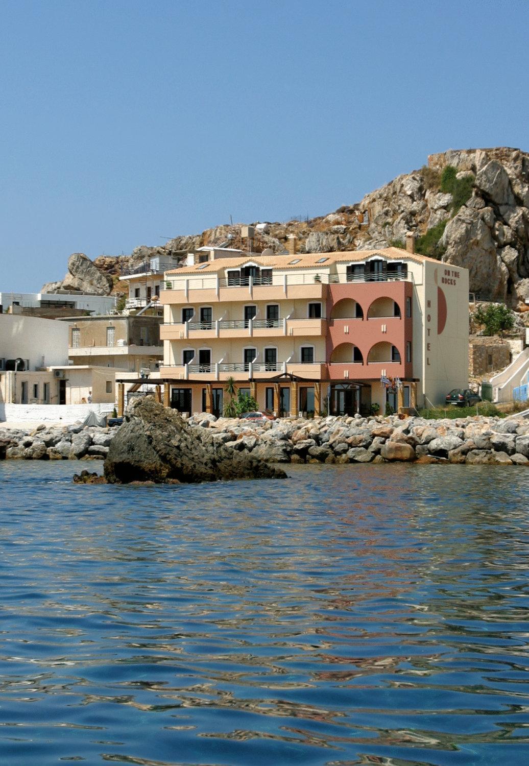 On The Rocks Hotel Palaiochora Exterior photo